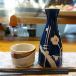 和乃家 - 熱燗１合 沢の鶴 400円（2023年4月）            