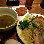 本格香湯麺 福豊 - 野菜つけ麺（980円）