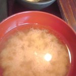 Norukasoruka - 小鉢とみそ汁