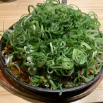 Hakata Teppanyaki Hiroshima Okonomiyaki Monchan - 海鮮スペシャル　ネギかけ　１，４００円