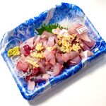 田子の浦港 漁協食堂 - アジのたたき