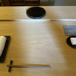 すし処 睦月 - セッティング