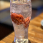 とさか - 大玉梅干サワー