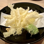 すし処 睦月 - 白魚の天ぷら