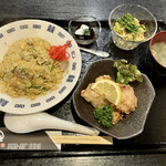 Robata Genki - チャーハン定食　750円