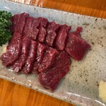 Kakijima ya - 上馬刺し1,350円