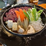柿島屋 - 上肉なべ1,800円