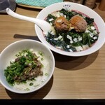 Rock’anDo - いわしそば＋鰯なめろう丼