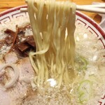 田中そば店 - 麺の感じ