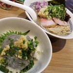 Rock’anDo - 濃厚煮干生姜＋生しらす丼