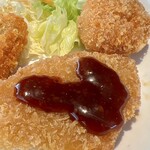 The Teishoku Ya - 海鮮ミックスフライ定食(\800) ごま入りのソース