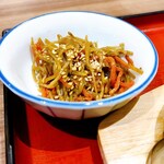焼魚定食と釜戸ごはん ゆめタウン徳島食堂 - 鉄板豚生姜焼定食