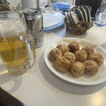 一富久 - ビールとたこ焼き