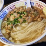 塩そば専門店 桑ばら - カリカリ鴨皮のつけそば ～春よ恋麺使用～