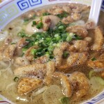 塩そば専門店 桑ばら - カリカリ鴨皮のつけそば ～春よ恋麺使用～