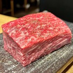 焼肉JIN - 塊極ロースステーキ