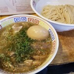 塩そば専門店 桑ばら - 鯵と真鯛の梅紫蘇塩つけそば