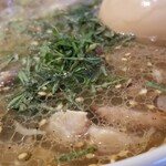 塩そば専門店 桑ばら - 鯵と真鯛の梅紫蘇塩つけそば