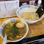 塩そば専門店 桑ばら - 鯵と真鯛の梅紫蘇塩つけそば