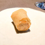 茶禅華 - 蛤の春巻き　蕗の薹