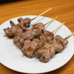 のんき - 2013.7 はらみ塩（4串360円）