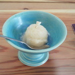 郷膳 うさ味 - 生姜シャーベット