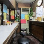 そばはち - 店内の様子。