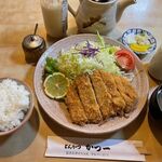 Katsuichi - 黒豚ロースかつ定食　2620円