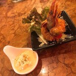 えびちゃん家 - 【料理長メニュー】エビフライ特製タルタルソースで