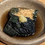 和食 八のじ - 茄子の揚げ煮 380円