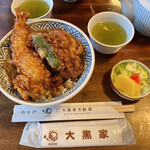 大黒家天麩羅 - 天丼¥1700