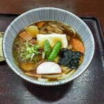 おいち茶屋 - 餅入けんちんうどん