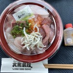 Daikoku Suisan - ぶっかけ海鮮丼(Aランチ)＝780円