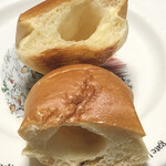 パフォンテ - 発酵バター入り塩パンの断面
