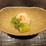 新ばし 星野 - 河豚の白子焼