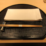 新ばし 星野 - カウンター席