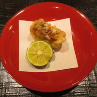 新ばし 星野 - 赤甘鯛 松かさ揚げ