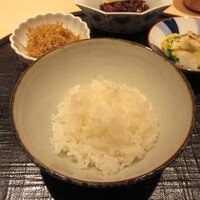 新ばし 星野 - ごはん一杯目