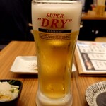 鳥劇場 - 生ビール：328円