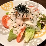 Genzou - 大根とゴボウのシャキシャキサラダ　730円