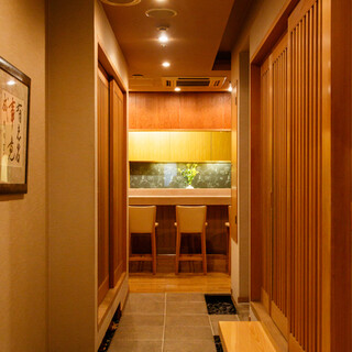 A space that conveys the traditional Japanese atmosphere. Spend special moments with your loved ones