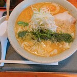 らーめん め組 - 味噌ワンタンメン細麺