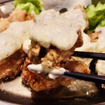 奈良駅前応援団 大分からあげと鉄板焼 勝男 - チキン南蛮