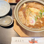 盛田 味の館 - 味噌煮込みうどん