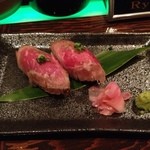 Ryukyu Dining 家守家 - ローストビーフ寿司