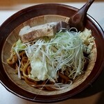 Gokubuto seiryuu ramen - 汁なし肉あり800円