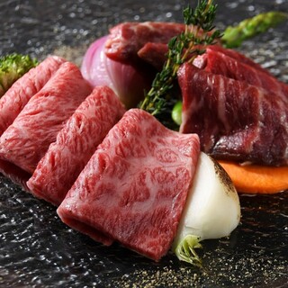 ●Extremely rare Dando beef and Horai beef are delicious♪