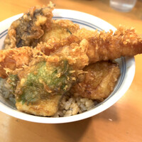 北新地 天富 - 海老天丼 