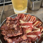 ToRi坊主 3号店 - 「ハラミ」と「USバラ」。バラはペラペラ。