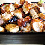 鰻元 - 焼鳥重・大盛り